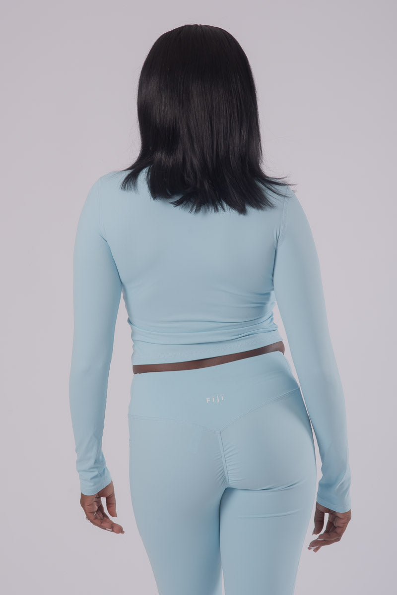 Define Seamless Jacket - ICE BLUE