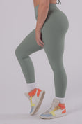 Load image into Gallery viewer, Ribbed Dream Leggings - OLIVE
