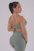 Load image into Gallery viewer, Ribbed Dream Bra Top - OLIVE
