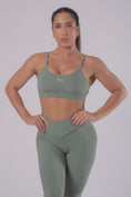 Load image into Gallery viewer, Ribbed Dream Bra Top - OLIVE
