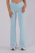 Load image into Gallery viewer, Define Seamless Flared Pant - ICE BLUE
