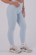 Load image into Gallery viewer, Ribbed Dream Leggings - ICE BLUE
