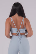 Load image into Gallery viewer, Ribbed Dream Bra Top - ICE BLUE
