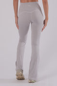 Load image into Gallery viewer, Statement Contrast Flared Pants - CLOUD GREY
