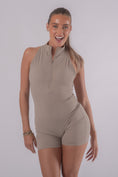 Load image into Gallery viewer, Super Sculpt Romper - LINEN GREY
